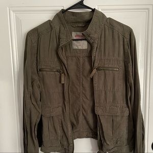 Olive green jacket